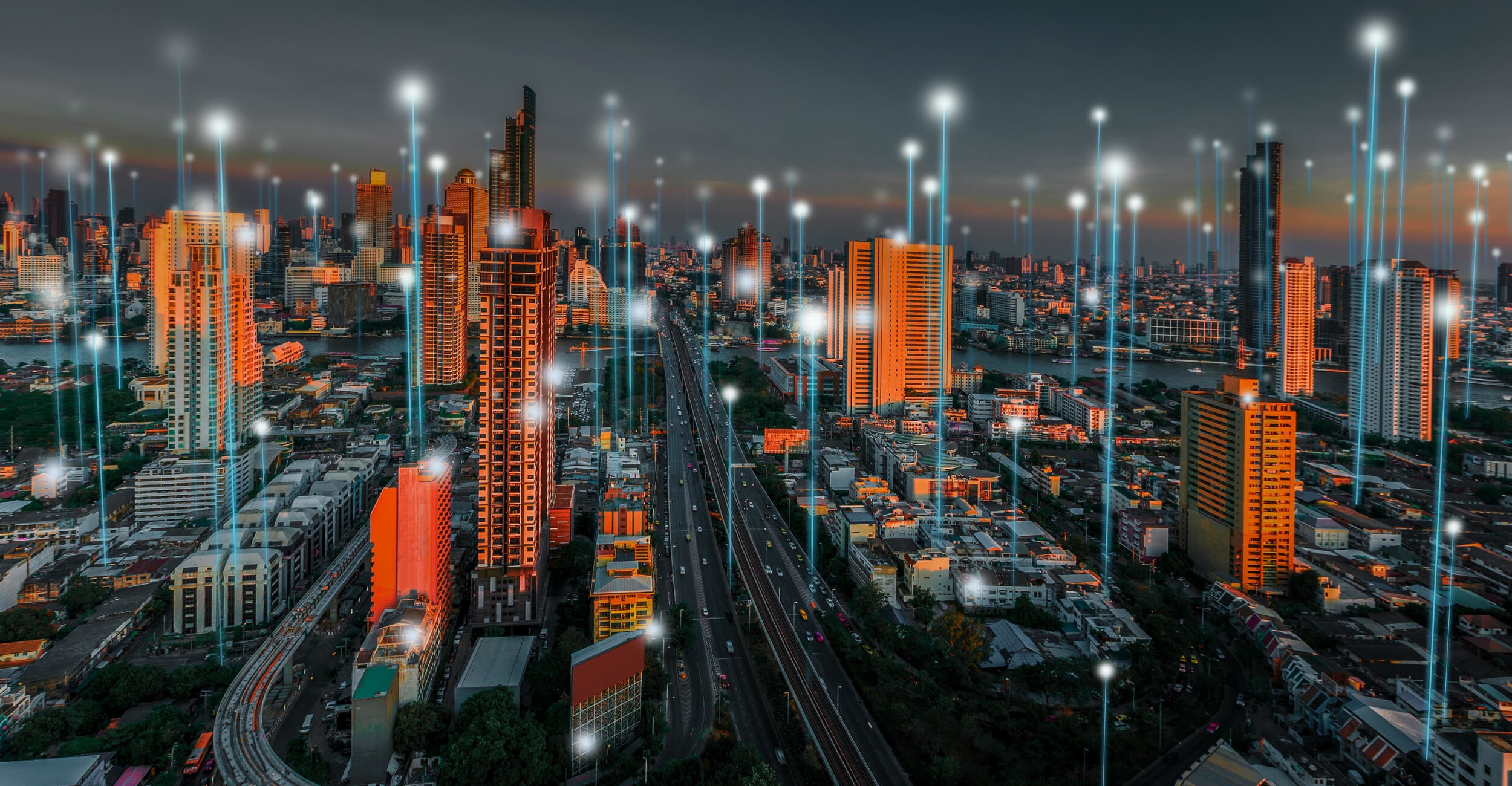 A beaker pouring chemicals.